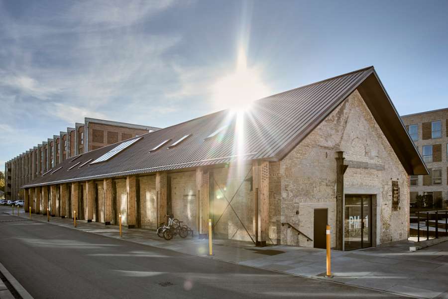 Ældre bygning får ny ”skal” i Dalum Papirfabrik, Dalum Papirfabrik, Dalumvej 116, 5250 Odense